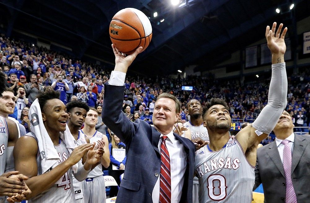 Bill Self Reaches 600 Career Wins As No. 3 Kansas Downs UMKC - HoopDirt