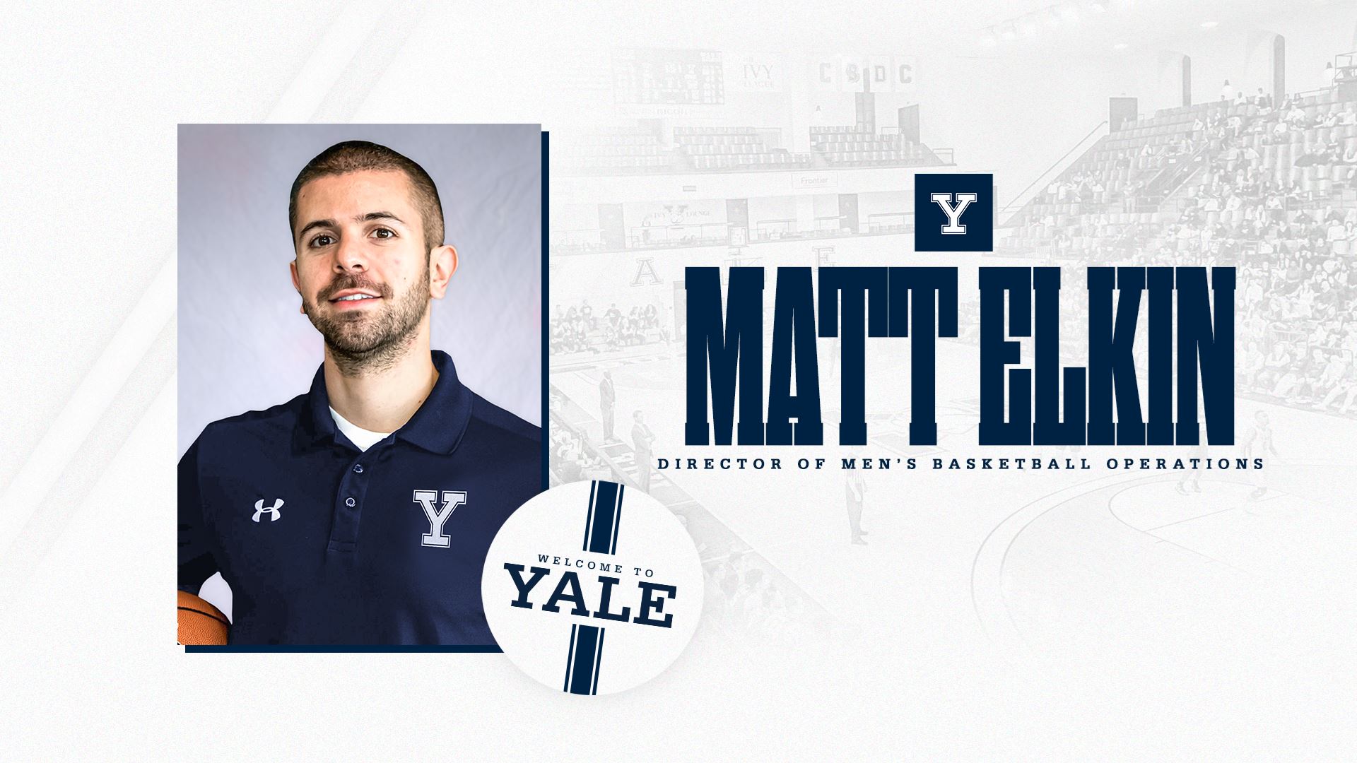 OFFICIAL Elkin joins Yale Basketball Staff HoopDirt
