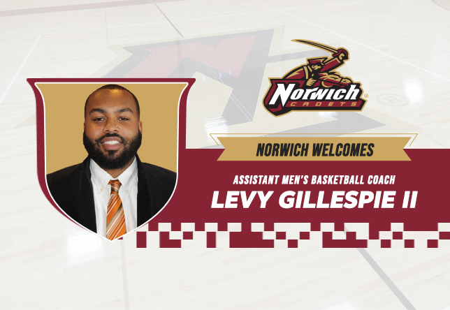 Levy Gillespie II named Norwich University Assistant Coach - HoopDirt