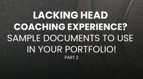coaching portfolio